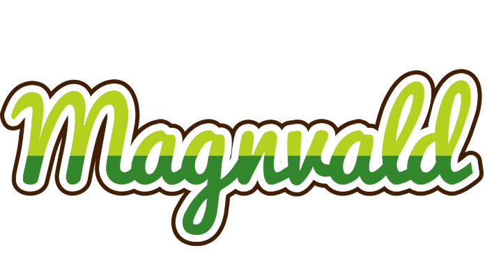 Magnvald golfing logo