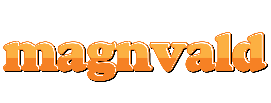 Magnvald orange logo