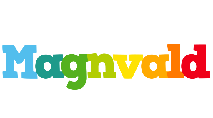 Magnvald rainbows logo