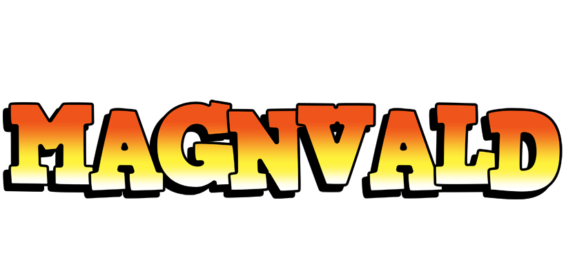 Magnvald sunset logo