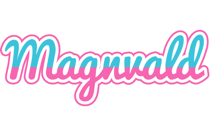 Magnvald woman logo