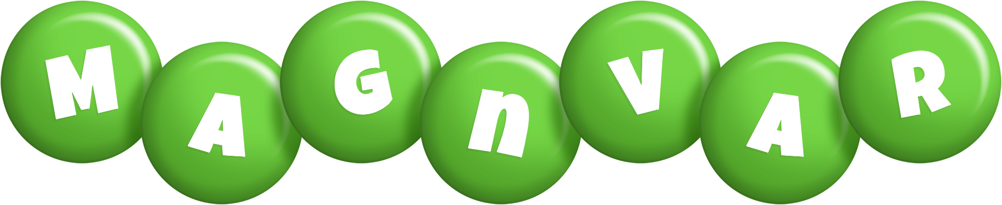 Magnvar candy-green logo