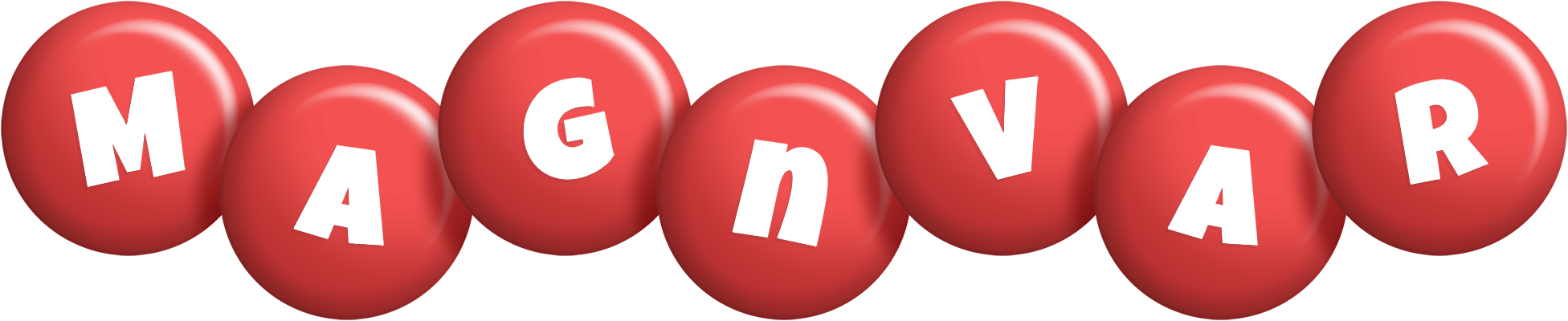 Magnvar candy-red logo