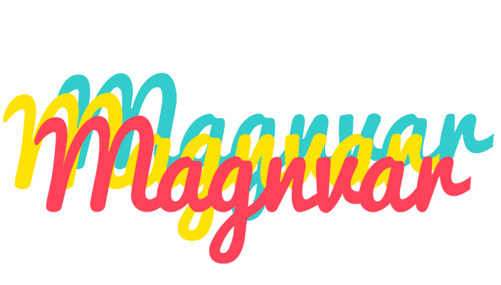 Magnvar disco logo