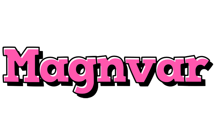 Magnvar girlish logo
