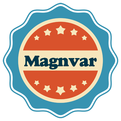 Magnvar labels logo