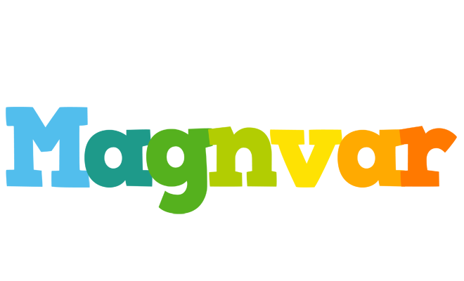 Magnvar rainbows logo