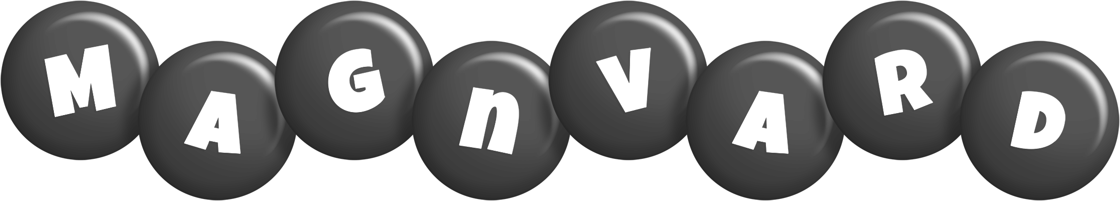 Magnvard candy-black logo