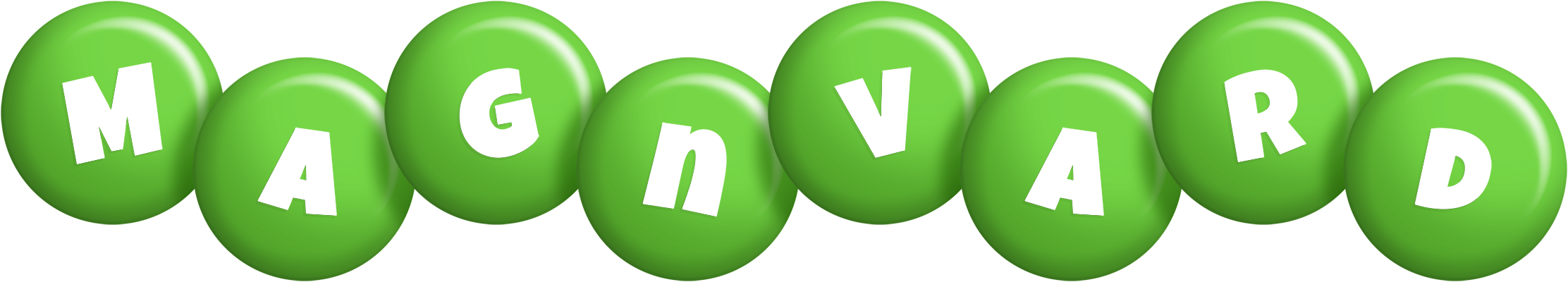 Magnvard candy-green logo