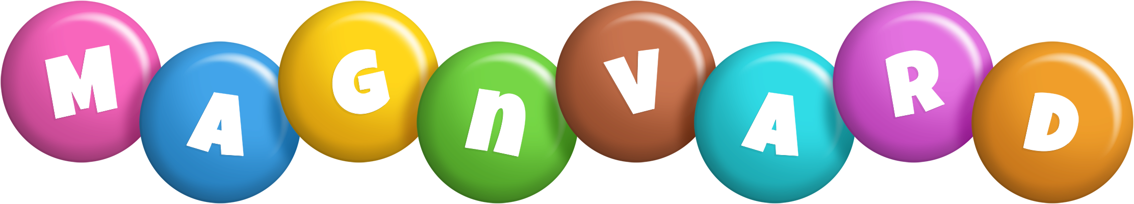 Magnvard candy logo