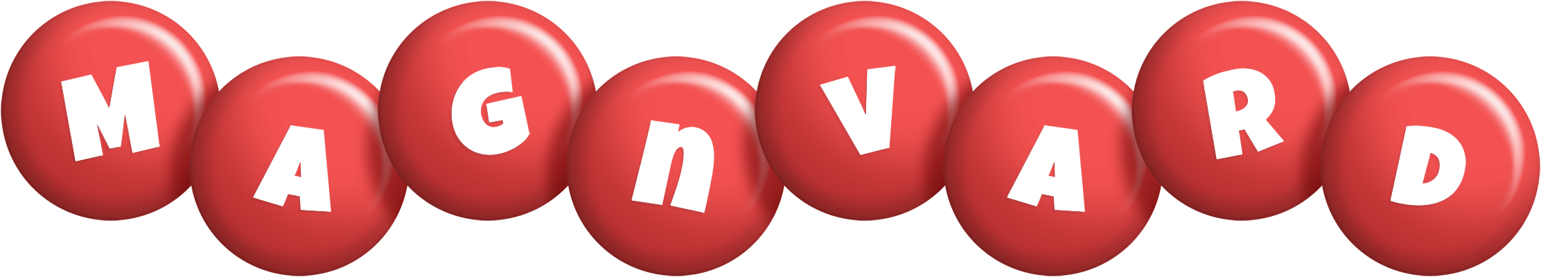Magnvard candy-red logo
