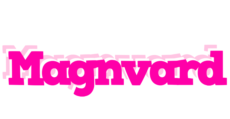 Magnvard dancing logo