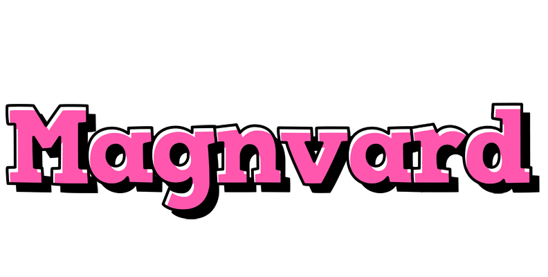 Magnvard girlish logo