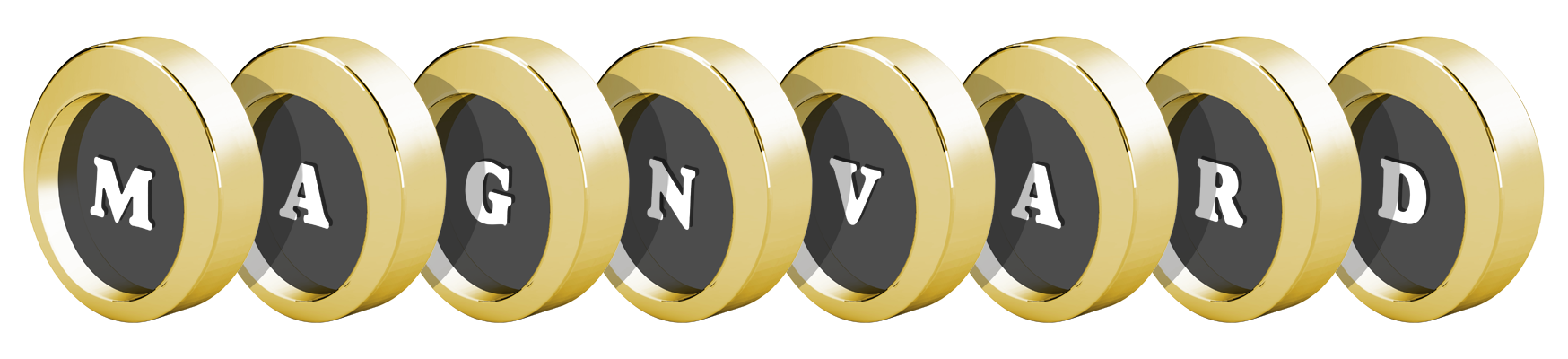 Magnvard gold logo