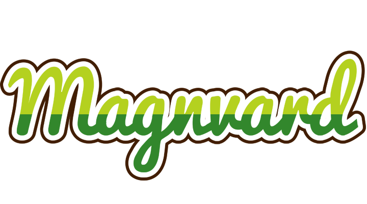 Magnvard golfing logo