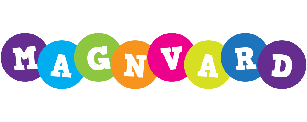 Magnvard happy logo