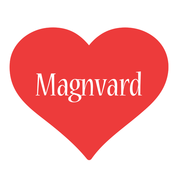 Magnvard love logo