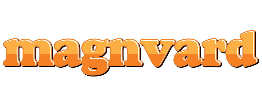 Magnvard orange logo