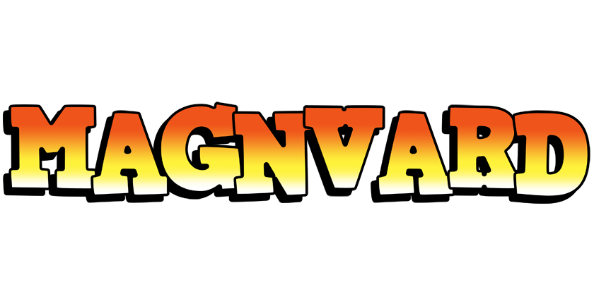 Magnvard sunset logo