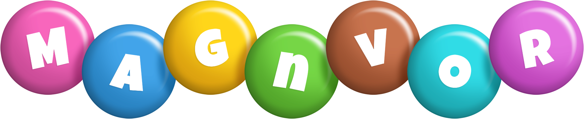 Magnvor candy logo