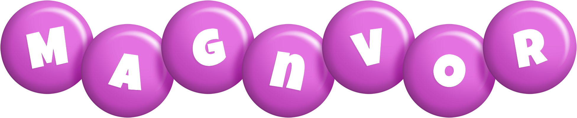 Magnvor candy-purple logo