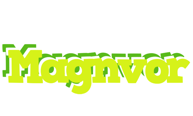 Magnvor citrus logo