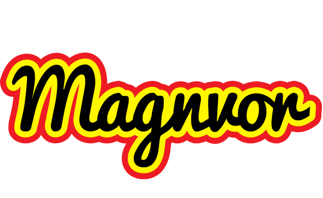 Magnvor flaming logo