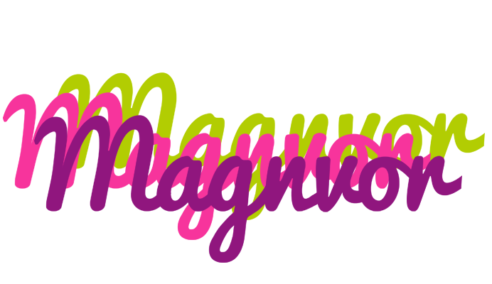 Magnvor flowers logo