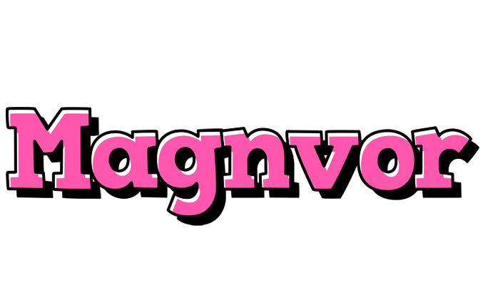 Magnvor girlish logo