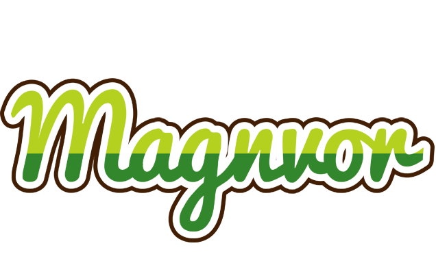Magnvor golfing logo