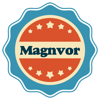Magnvor labels logo