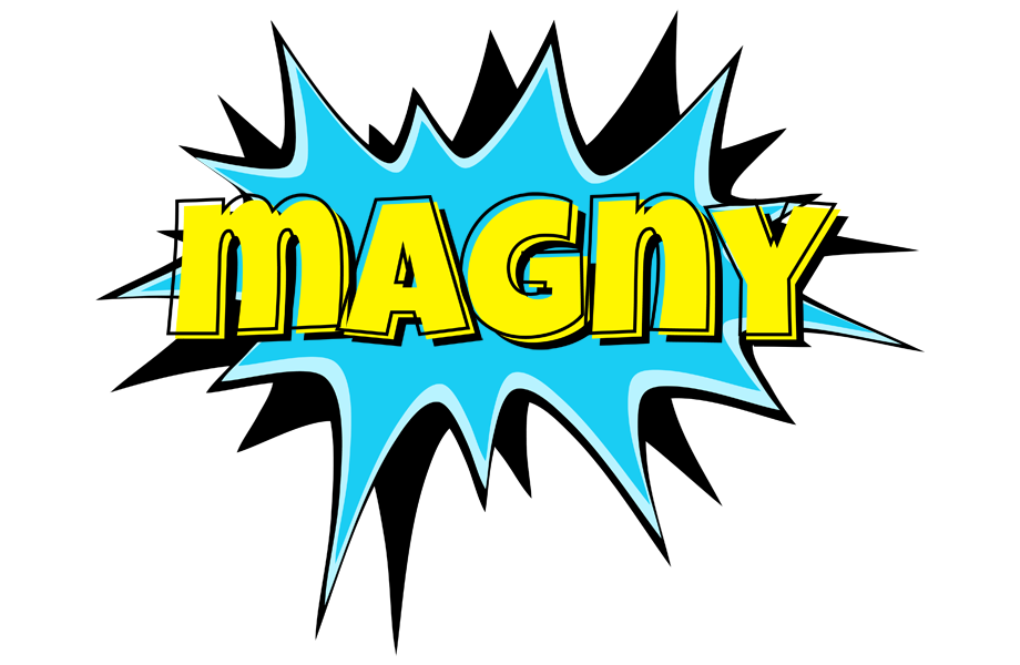 Magny amazing logo