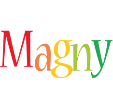 Magny birthday logo