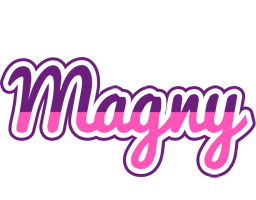 Magny cheerful logo