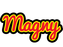 Magny fireman logo