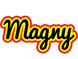 Magny flaming logo