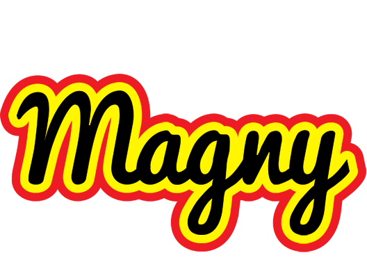 Magny flaming logo