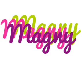 Magny flowers logo