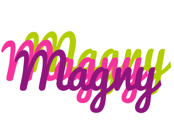 Magny flowers logo