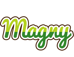 Magny golfing logo