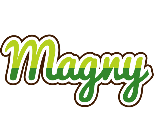 Magny golfing logo