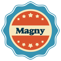 Magny labels logo