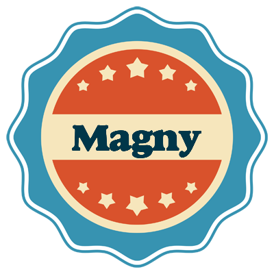 Magny labels logo