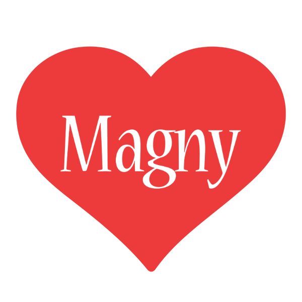 Magny love logo