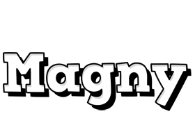 Magny snowing logo