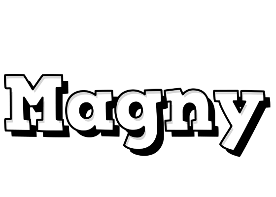Magny snowing logo