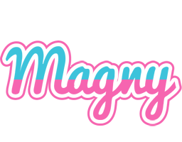 Magny woman logo