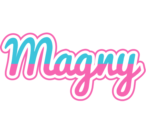 Magny woman logo