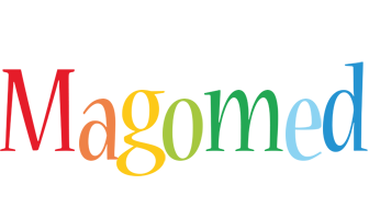 Magomed birthday logo