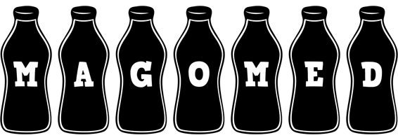 Magomed bottle logo